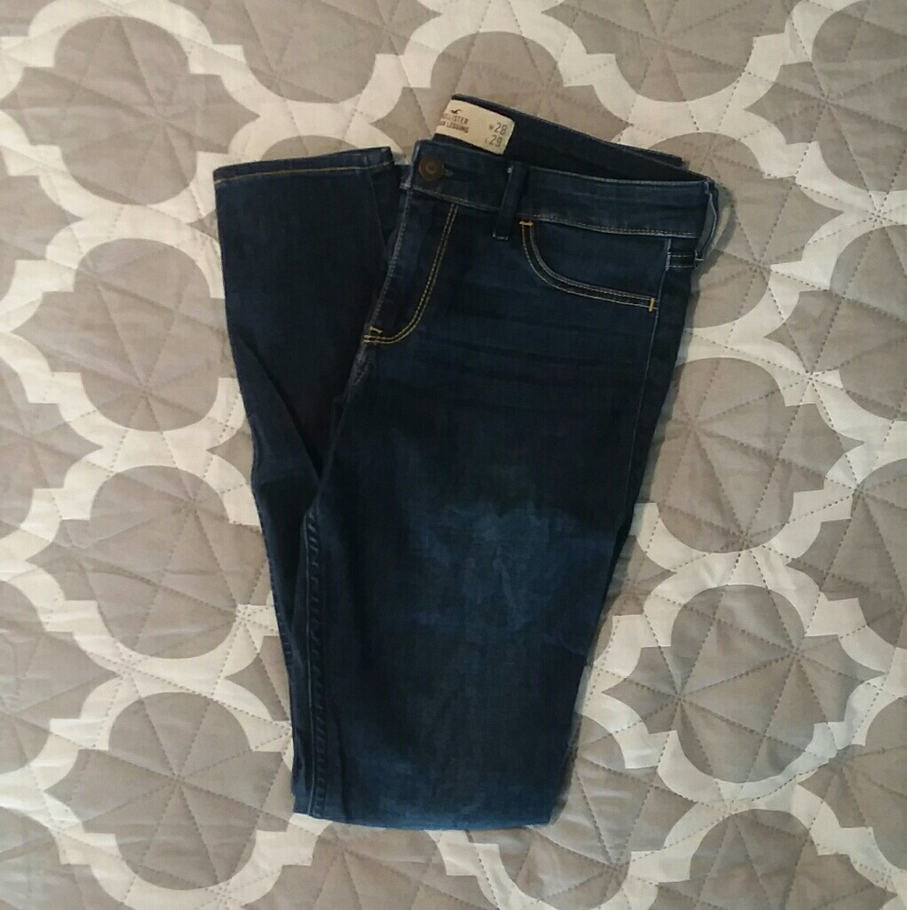 Dark Wash Hollister Jean Leggings